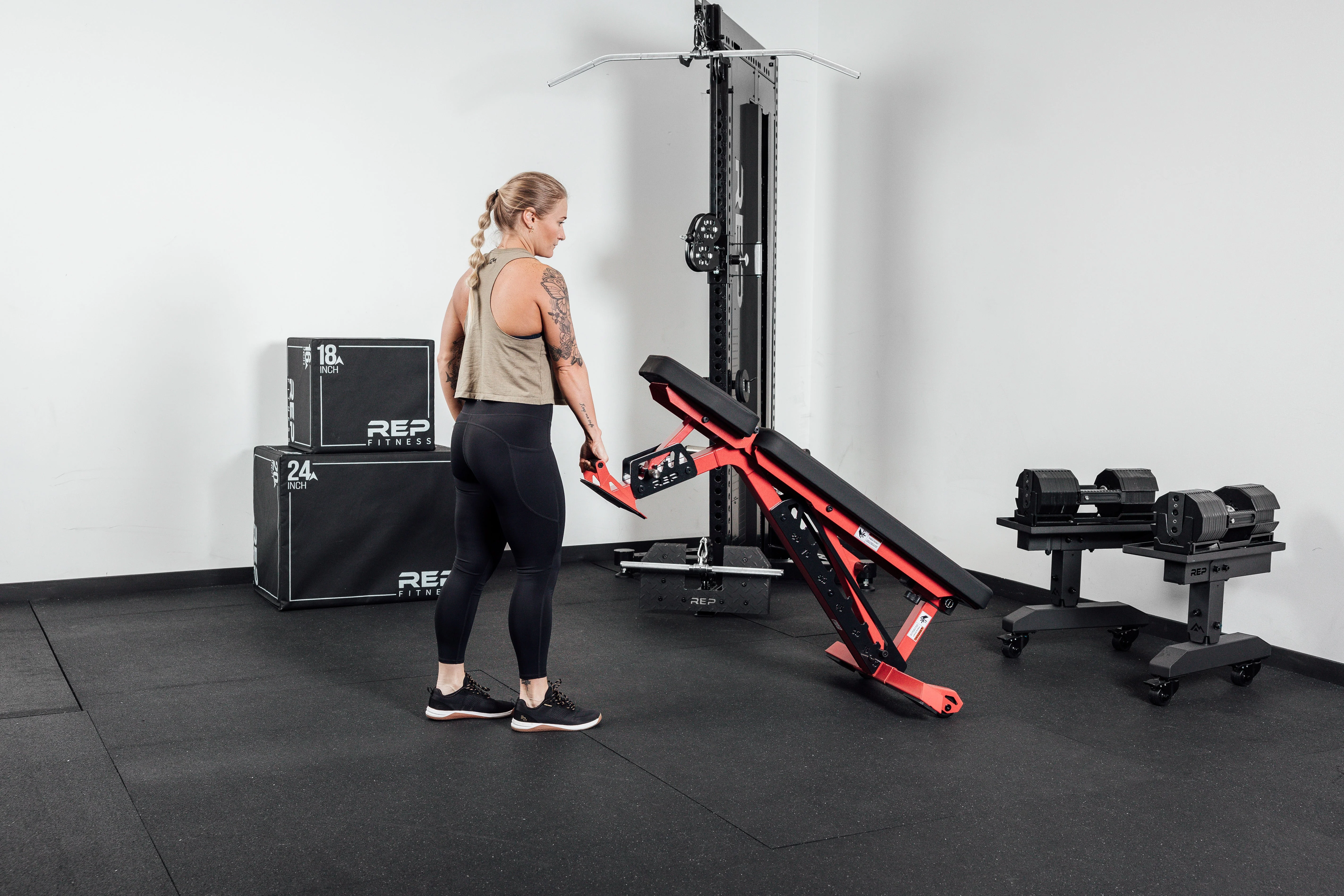 REP® Nighthawk™ - Adjustable Bench - Image 3