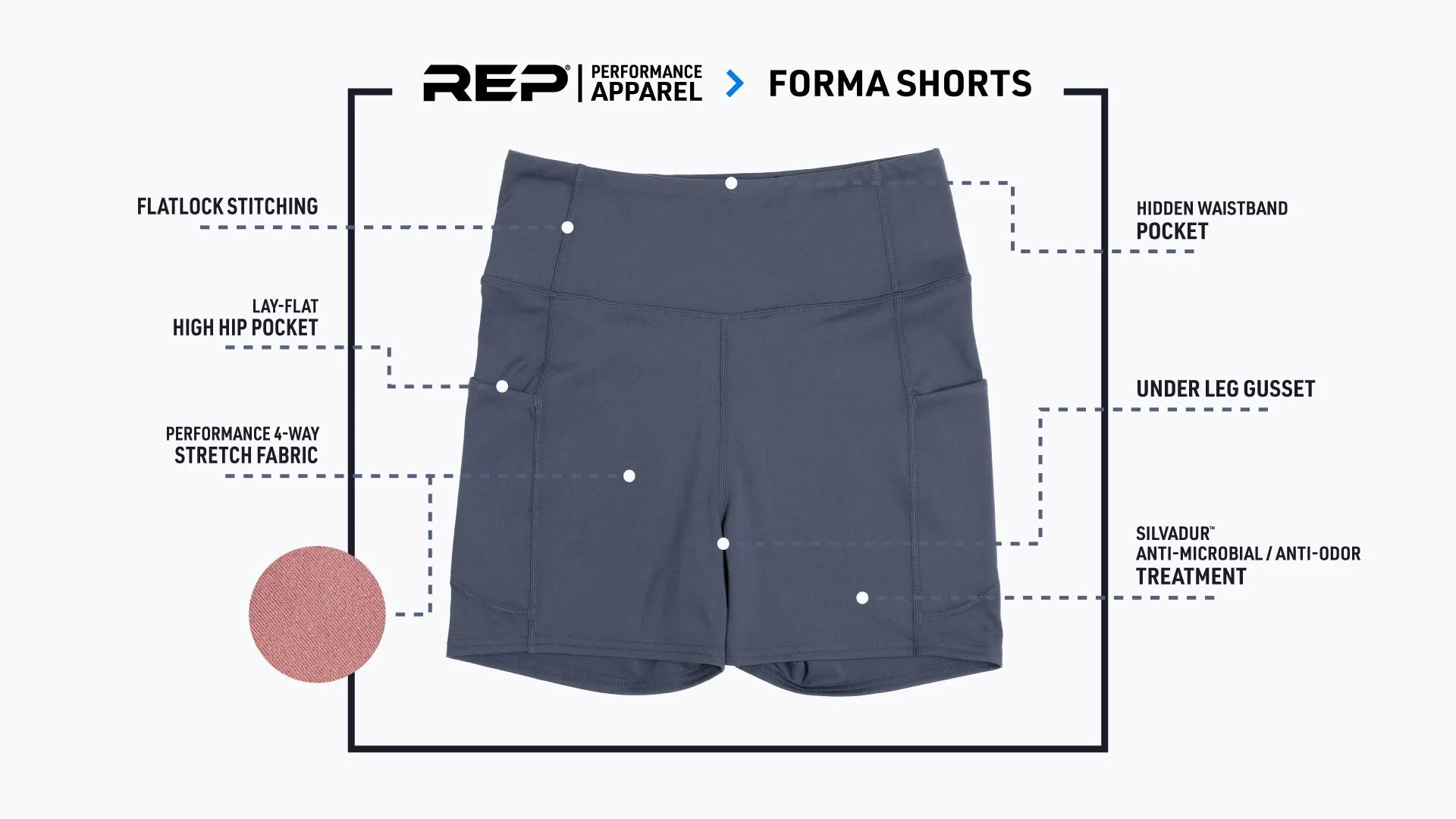 Women’s Forma Shorts - Image 3